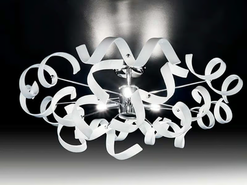 ASTRO - Crystal ceiling lamp by Metal Lux - view 3